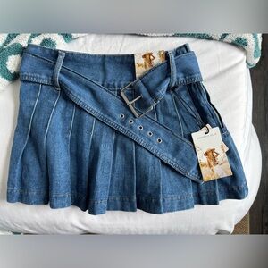 Sincerly Jules Denim Mini Skirt